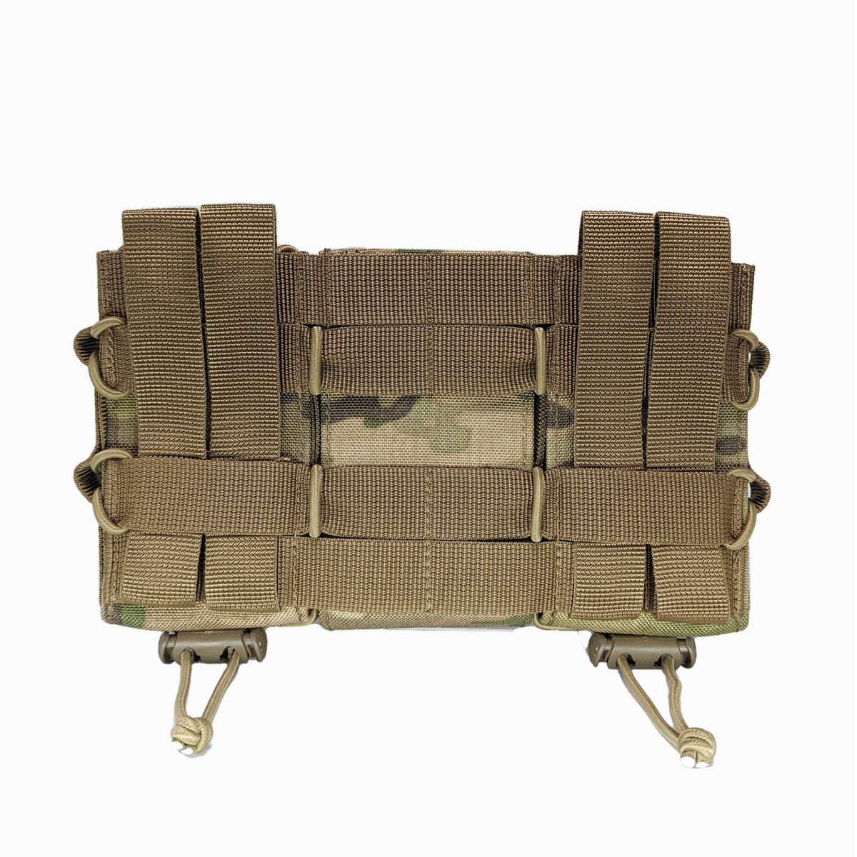 Відкритий потрійний підсумок під магазини AK / AR CORDURA 1000D Мультикам